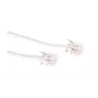 Microconnect MPK182W telefono kabelis 2 m Baltas