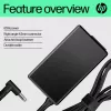 HP 65W Smart AC Adapter, tinkamas HP ProBook 440 G6, 450 G6, ProBook x360 11 ir kt.
