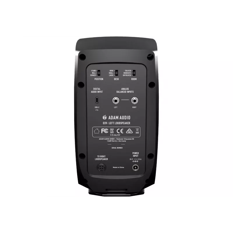 Adam Audio D3V Black – pora studijinių monitorių