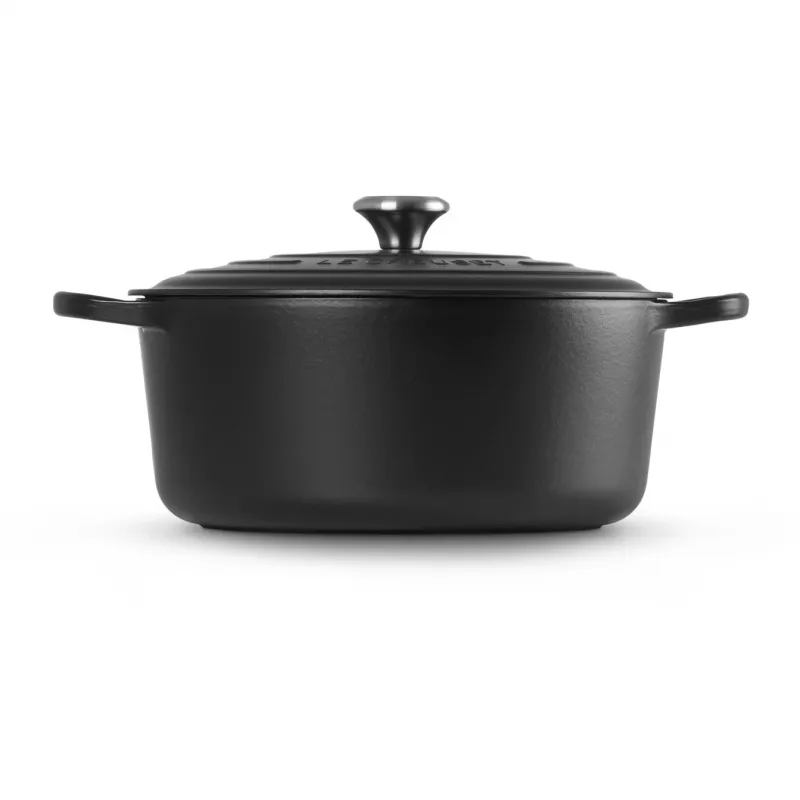Le Creuset Signature Apvalus Ketaus Puodas 8,1L Juodas 30cm