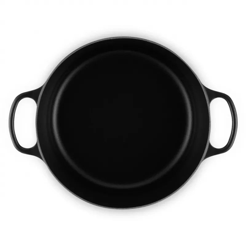 Le Creuset Signature Apvalus Ketaus Puodas 8,1L Juodas 30cm