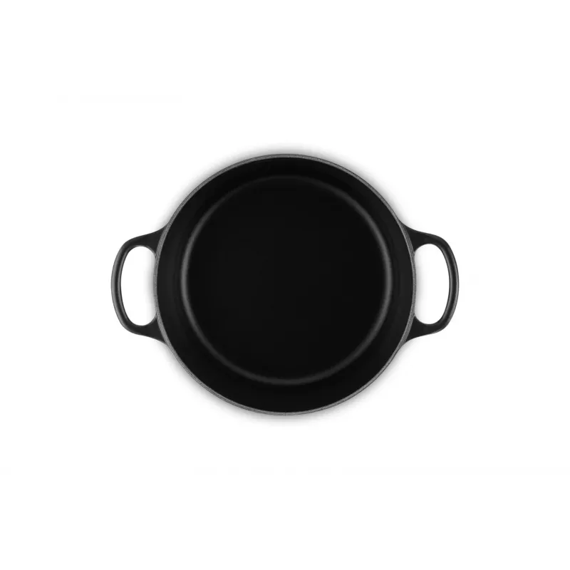 Le Creuset Signature 3.3 L apvalus juodas puodas