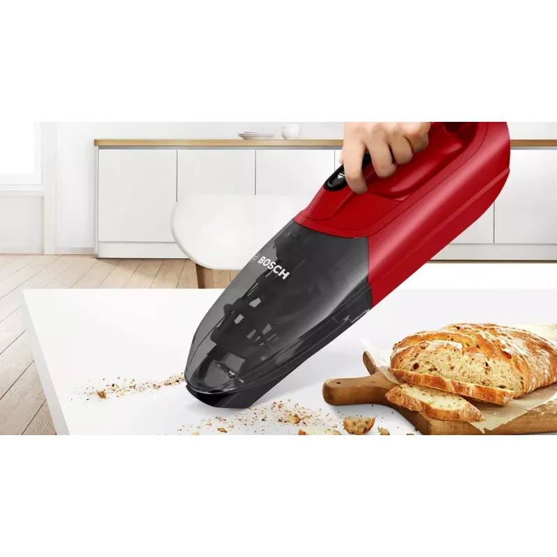 Bosch Series 2 BBHF214R 2-in-1 belaidis dulkių siurblys raudonas