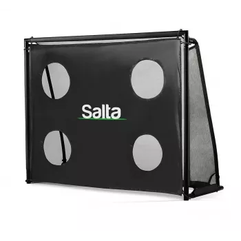 Laisvai stovintys futbolo vartai vaikams Salta 5125 juodi 220x80x170 cm