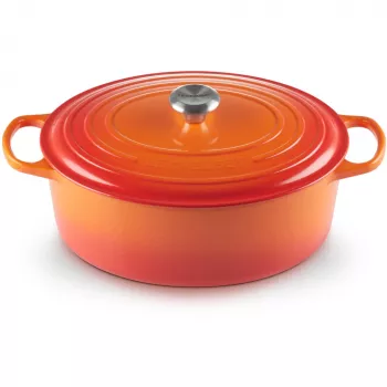 Le Creuset Signature ovali kepimo forma 33cm oranžinė (21178330902430)