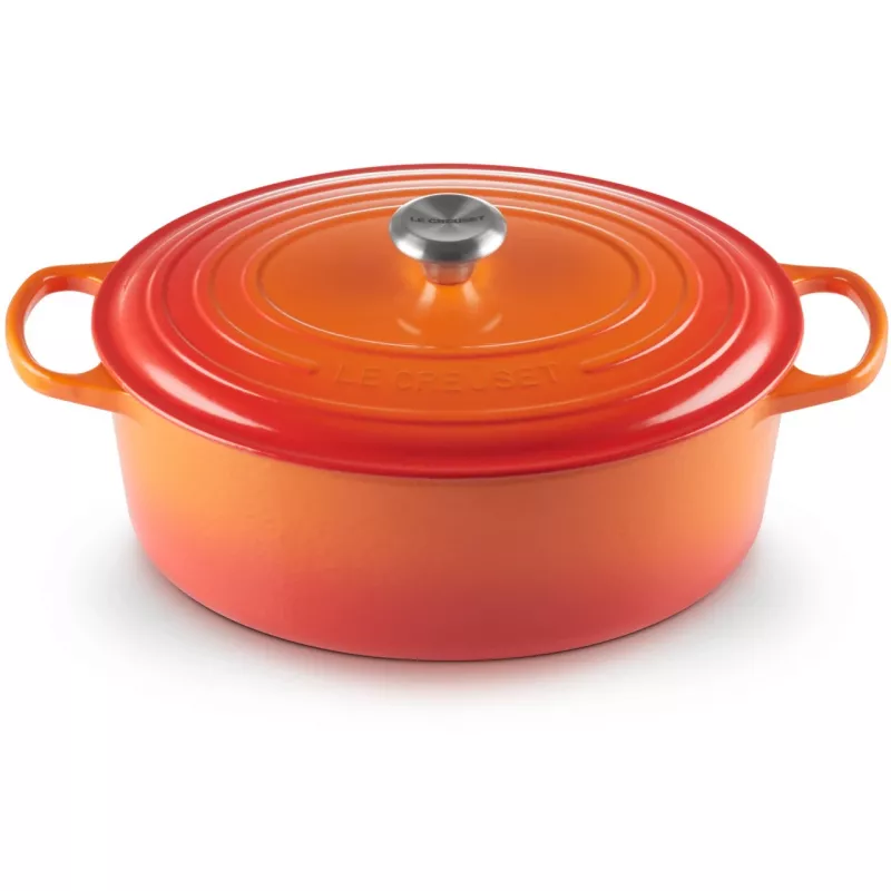 Le Creuset Signature ovali kepimo forma 33cm oranžinė (21178330902430)