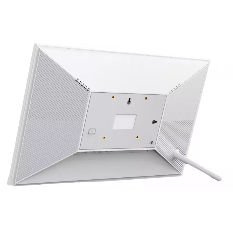 Denver PFF-1503WMK2 15,6 colių Wi-Fi skaitmeninis nuotraukų rėmelis, baltas