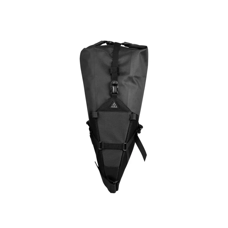 Bagažinė ant sėdynės strypo TOPEAK BackLoader X 15L Juoda – kuprinė ant galinės sėdynės strypo, 15 L talpa