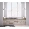 Sieninis šviestuvas ActiveJet NIKITA nikelio spalvos, apvalus metalinis gaubtas, E27, 1 šviesos šaltinis, IP20, 220–240 V, max 60 W