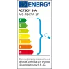 Sieninis šviestuvas ActiveJet NIKITA Patyna E27 vienam lemputės lizdui, metalinis korpusas, IP20, 220–240V, 60W, baltas stiklas