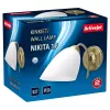 Sieninis šviestuvas ActiveJet NIKITA Patyna E27 vienam lemputės lizdui, metalinis korpusas, IP20, 220–240V, 60W, baltas stiklas
