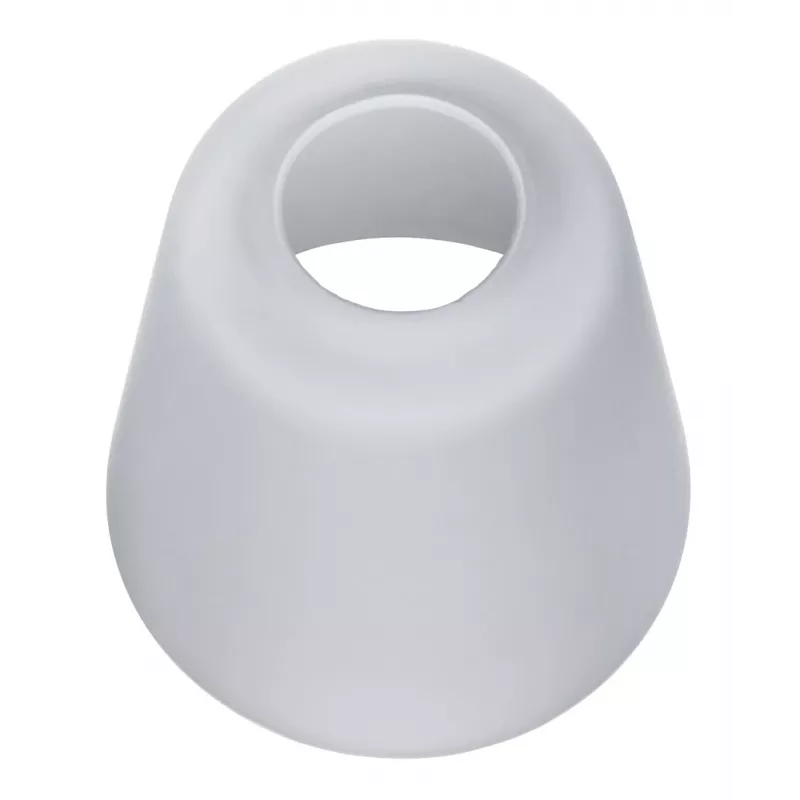 Lempos gaubtas ActiveJet EMILY, stiklas, baltas – skersmuo 12 cm, kaklelis 40 mm, aukštis 120 mm