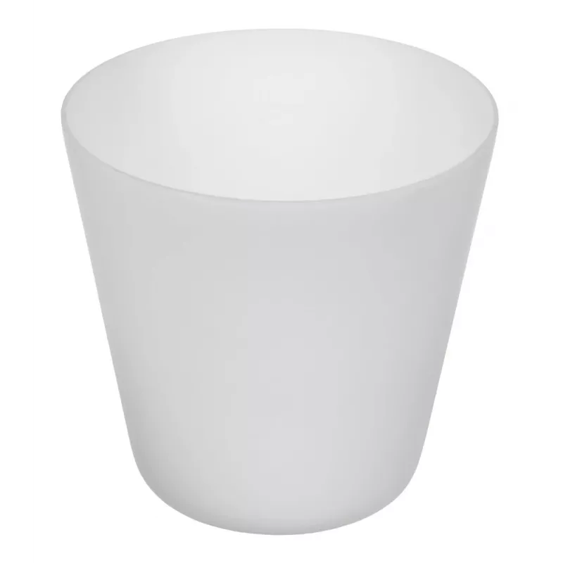 Lempos gaubtas ActiveJet EMILY, stiklas, baltas – skersmuo 12 cm, kaklelis 40 mm, aukštis 120 mm