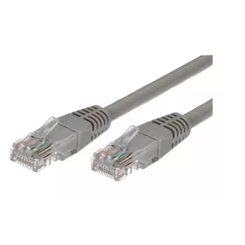Patch kabelis Cat.5e RJ45 UTP 1m pilkas – 10 vnt. pakuotė