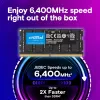 Nešiojamojo kompiuterio atmintis DDR5 CSODIMM 32GB (1×32GB)/6400 CL52