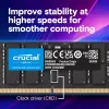 Nešiojamojo kompiuterio atmintis DDR5 CSODIMM 32GB (1×32GB)/6400 CL52
