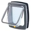 FERPLAST Swing 11 pilka – durys šunims ir katėms – 31 x 9,6 x 38,4 cm