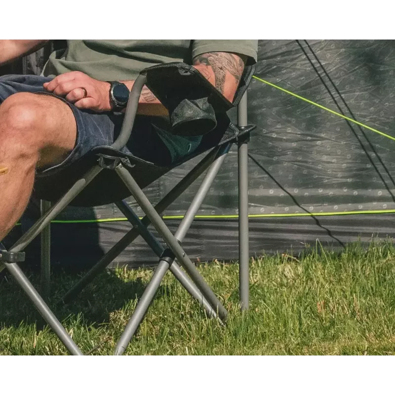 Camping kėdė Outwell Catamarca – sulankstoma nešiojama kėdė, 125 kg
