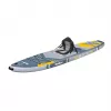 Pripučiama irklenčių lenta Rebel ACTIVE 350x81x15 cm komplektas - modelis RBA-4500, universali turistinė SUP lenta
