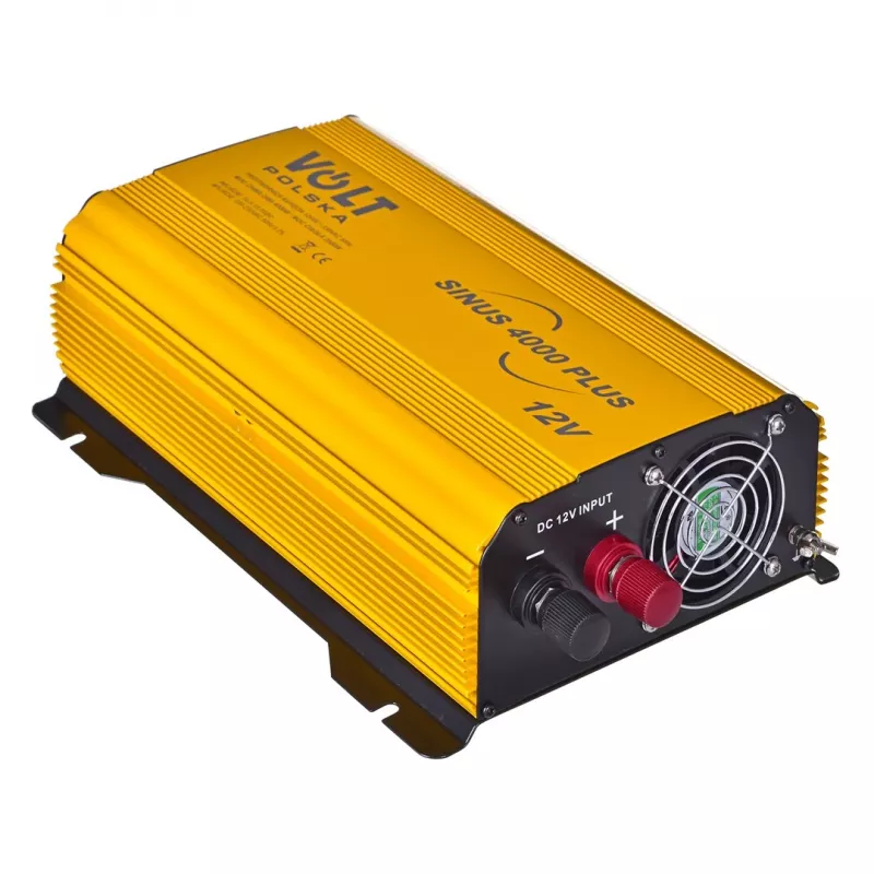Galios keitiklis Volt Sinus 4000 Plus 4000W 12V – grynas sinusas, 4000 W nuolatinė galia