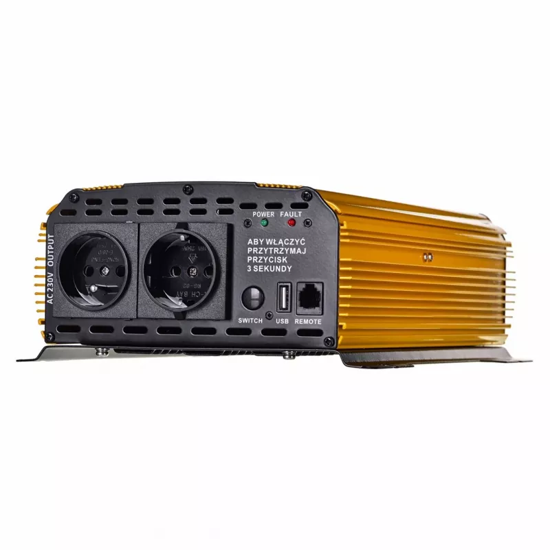 Galios keitiklis Volt Sinus 4000 Plus 4000W 12V – grynas sinusas, 4000 W nuolatinė galia