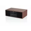 Mini bokso kolonėlė JVC RD-E761, 2x8W RMS, Bluetooth 4.2, USB, CD, FM, medinis korpusas, juoda