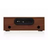 Mini bokso kolonėlė JVC RD-E761, 2x8W RMS, Bluetooth 4.2, USB, CD, FM, medinis korpusas, juoda