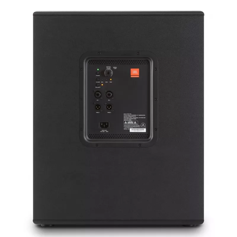 JBL IRX115S juodas žemų dažnių garsiakalbis 400 W