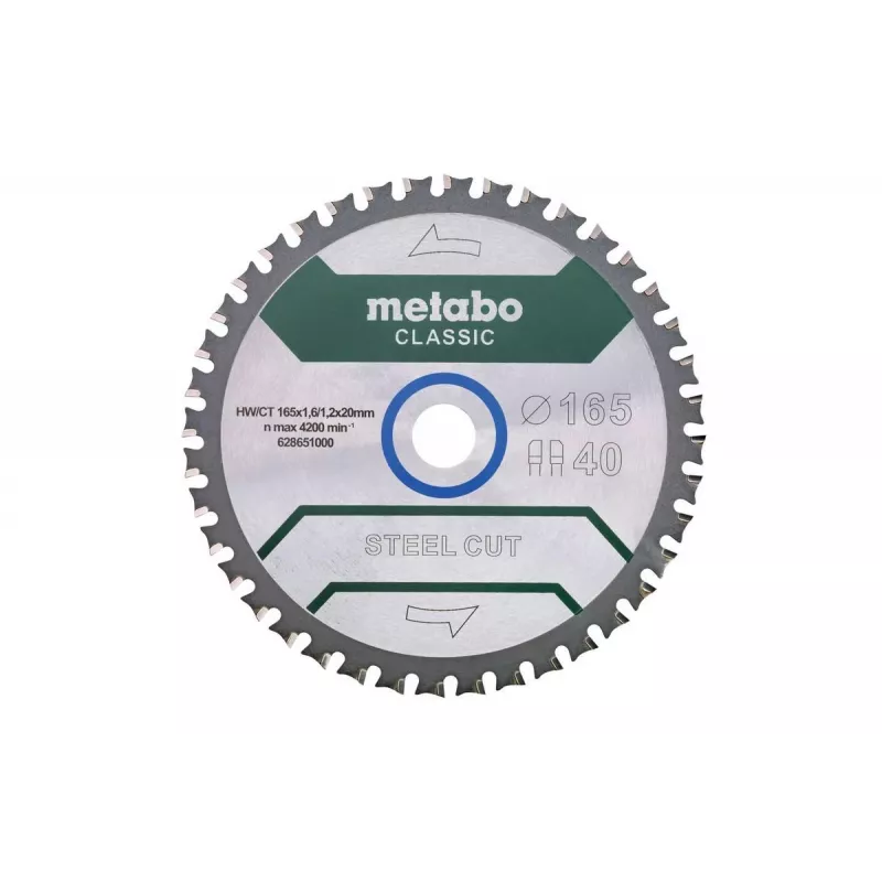Metabo 628651000 diskinis pjūklas metalui 16,5 cm