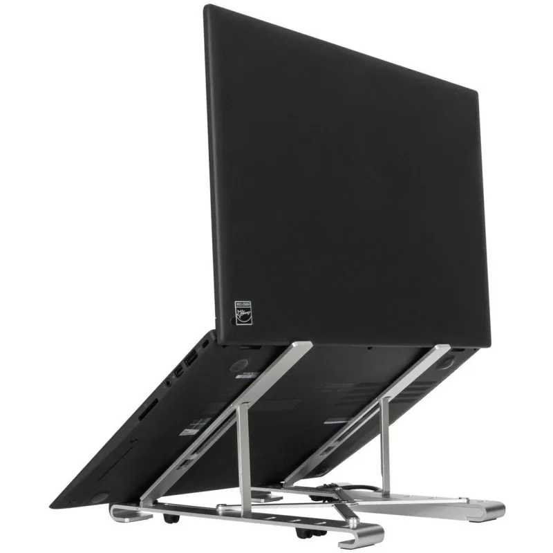 Nešiojamas stovas su integruotu dokstotės stoteliu + nešiojamojo kompiuterio laikiklis USB-C 3.2 Gen 1 Thunderbolt 3