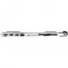 Nešiojamas stovas su integruotu dokstotės stoteliu + nešiojamojo kompiuterio laikiklis USB-C 3.2 Gen 1 Thunderbolt 3