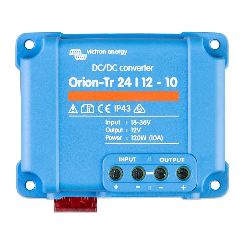 DC-DC keitiklis Victron Energy Orion-Tr 24/12-10 120W neizoliuotas, 24V į 12V, 10A