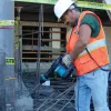 Makita HM0870C elektrinis plaktukas juodas, mėlynas 1100 W