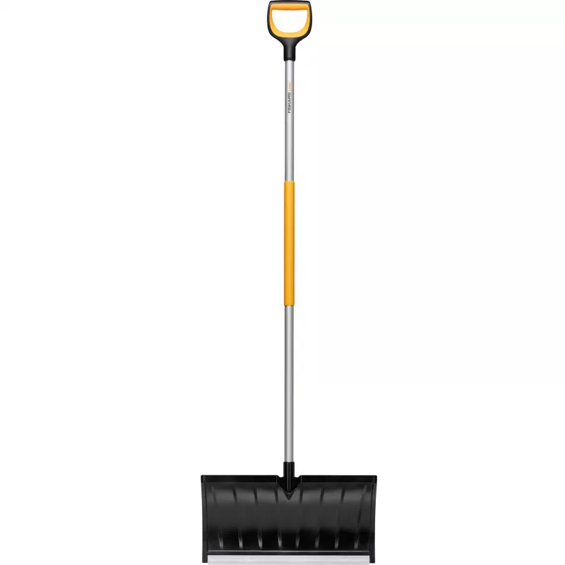 Fiskars 1057179 sniego kastuvas / semtuvas, metalinis, juodos ir oranžinės spalvos