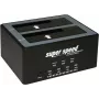 ROLINE 16.01.4122 - HDD dėklas - 2 lizdai - 2,5/3,5 col. - SATA 6Gb/s - 600 MB/s - USB 2.0 - Juoda