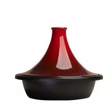 Le Creuset Tajine 27 cm kirschrot