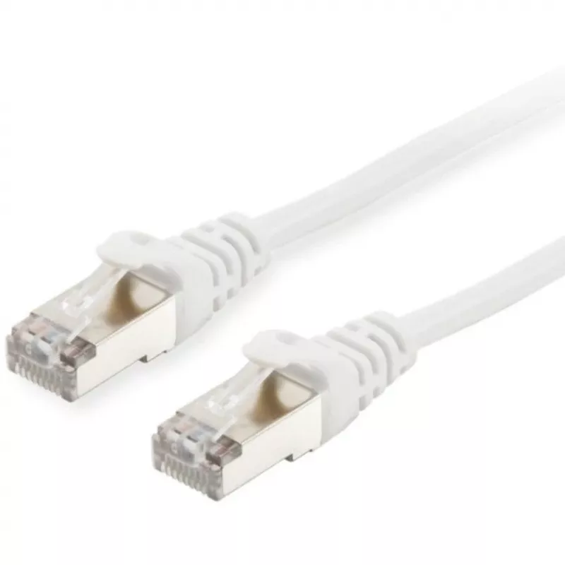 Equip 635513 Cat.6 S/FTP LSZH komutacinių kabelių rinkinys, RJ-45, 0,25 m, baltas, 100 vnt.