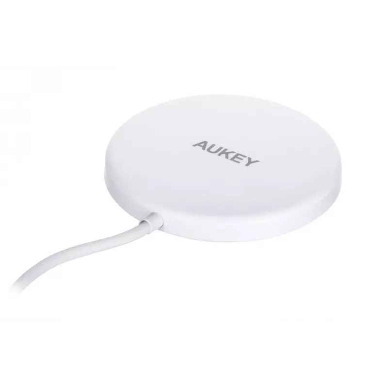 AUEKY Aircore LC-A1 belaidis magnetinis įkroviklis QI USB-C 15W Baltas