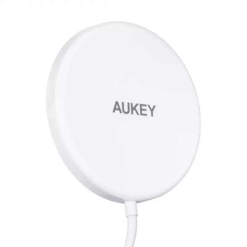 AUEKY Aircore LC-A1 belaidis magnetinis įkroviklis QI USB-C 15W Baltas