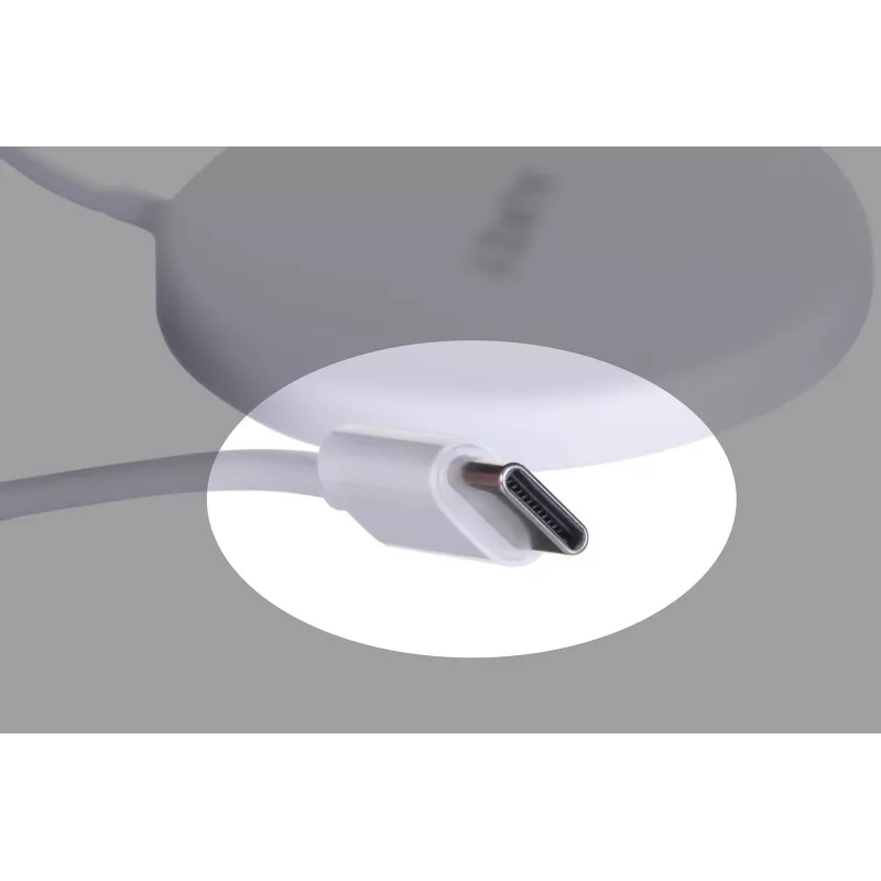 AUEKY Aircore LC-A1 belaidis magnetinis įkroviklis QI USB-C 15W Baltas