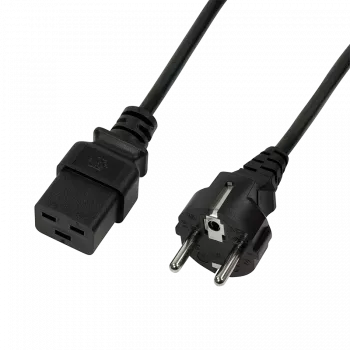 LogiLink CP152 maitinimo laidas juodas 1,8 m CEE7/7 IEC C19 (CP152)