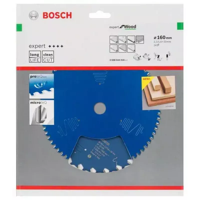 Pjūklo diskas medienai Bosch 2608644016 16 cm 1 vnt