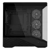 Mini bokštinis kompiuterio korpusas Lian Li Vector V100R MINI — Mini-ITX/Micro-ATX, grūdintas stiklas, 3x120mm šoniniai + 1x120mm galinis ventiliatoriai, 2x 2,5 colio + 1x 3,5 colio vietos, juodas