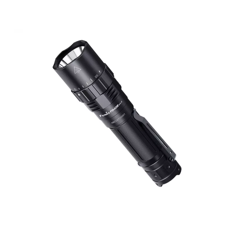 Rankinis žibintuvėlis Fenix PD40R V3.0 Juodas LED 3000 lm 5000 mAh