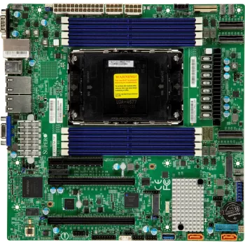 Supermicro pagrindinė plokštė MBD-X13SEM-TF-O micro-ATX lizdas 4677 (MBD-X13SEM-TF-O)