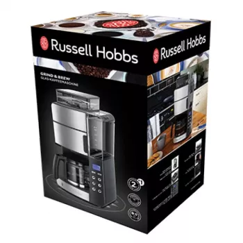 Russell Hobbs kavos virimo aparatas Grind & Brew sidabrinis 25610-56