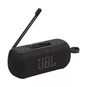 Nešiojamas radijo imtuvas JBL Tuner 3 juodas DAB DAB+ FM 7W