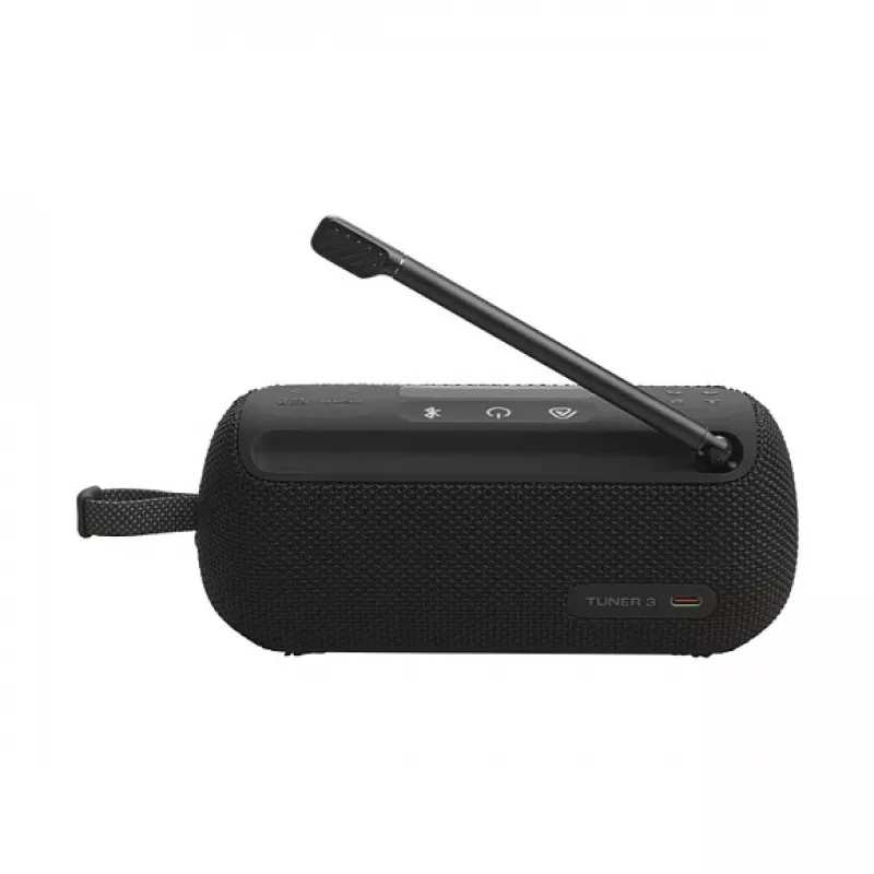 Nešiojamas radijo imtuvas JBL Tuner 3 juodas DAB DAB+ FM 7W