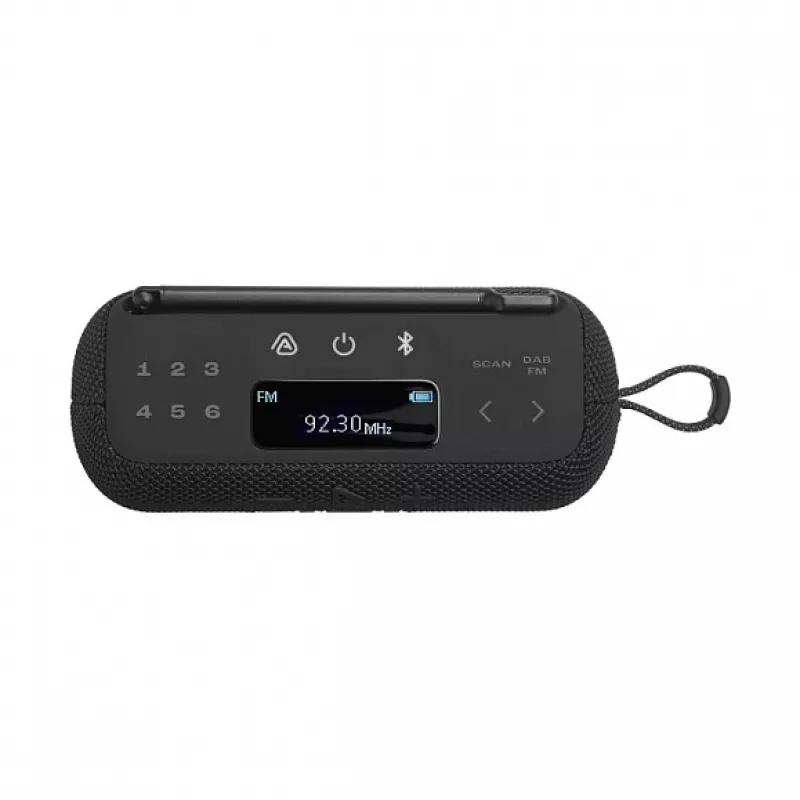 Nešiojamas radijo imtuvas JBL Tuner 3 juodas DAB DAB+ FM 7W