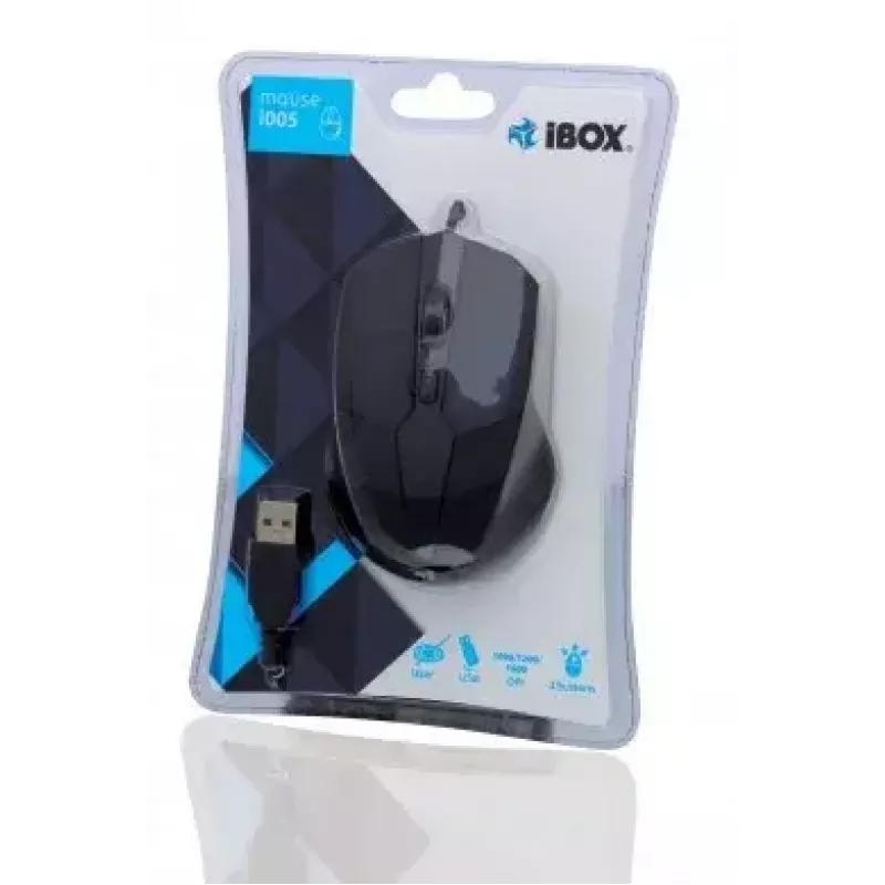 Pelė iBox i005 Ambidextrinė USB Type-A